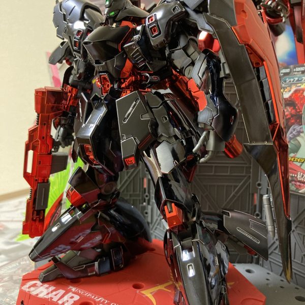 あまのじゃく専用赤黒反転サザビーNO.10仕様 メッキver.