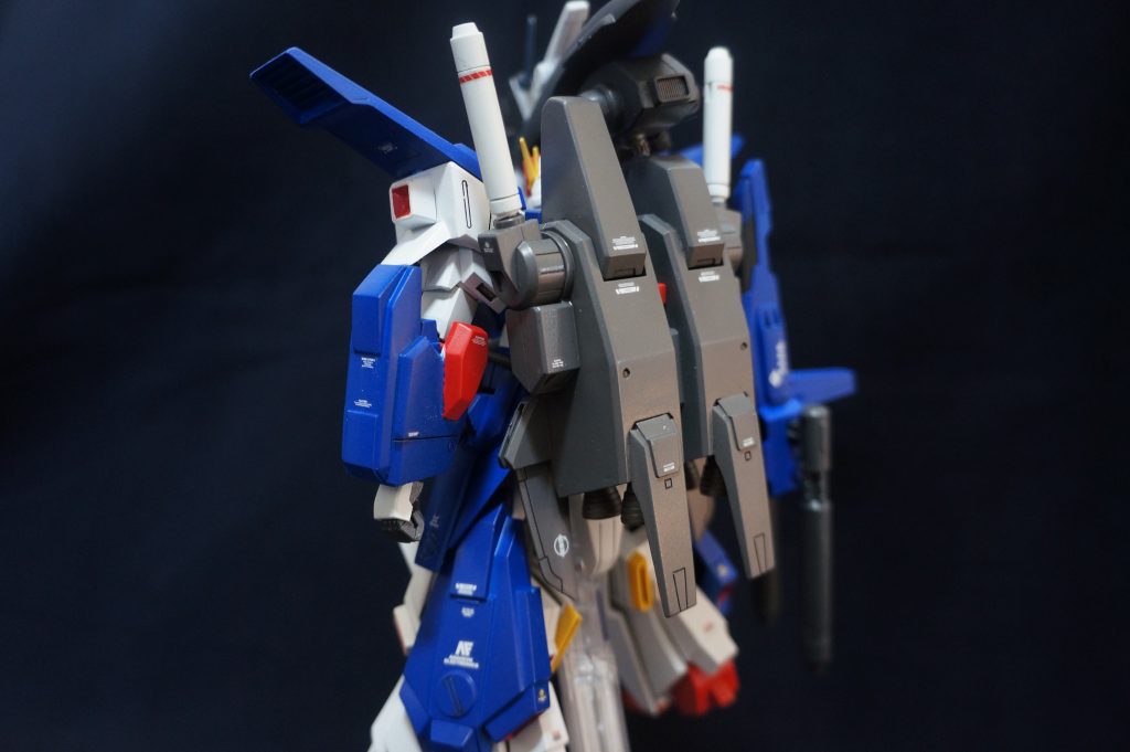 ミサイルポッドは延長しました。（開きません。。）