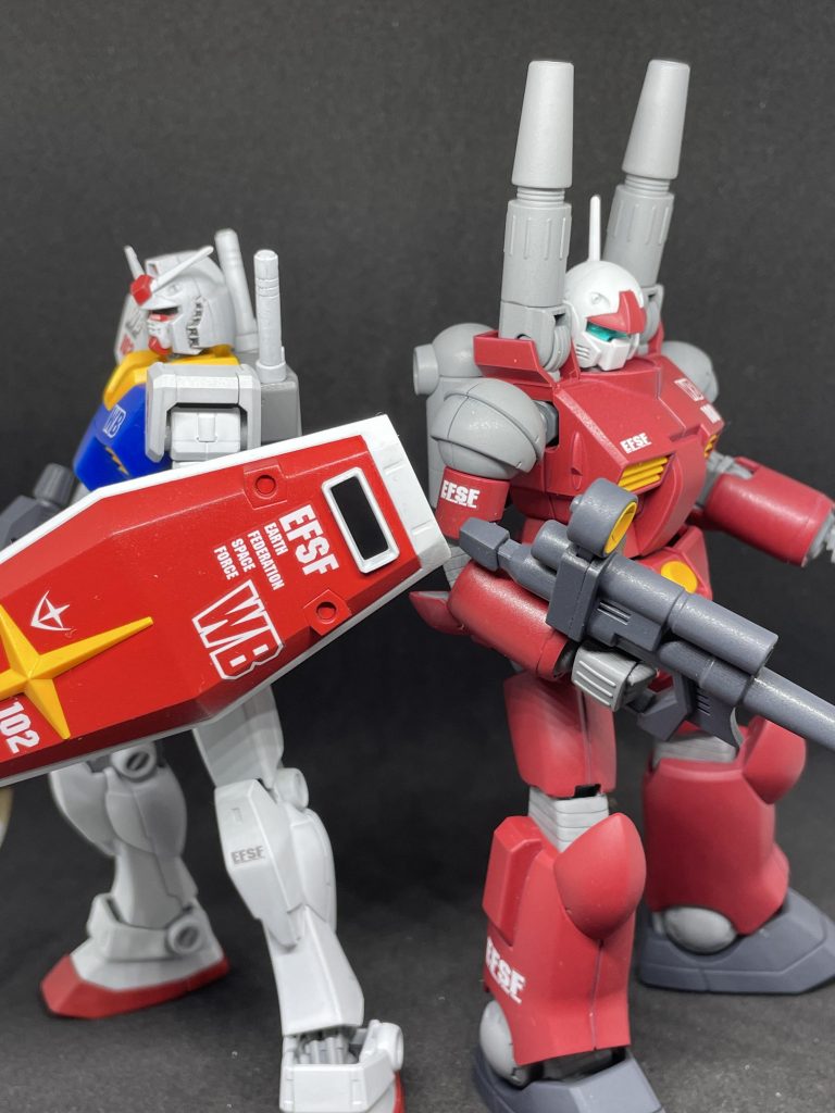 ホワイトベースのクルーたちの分も色々と作りたいなとね。