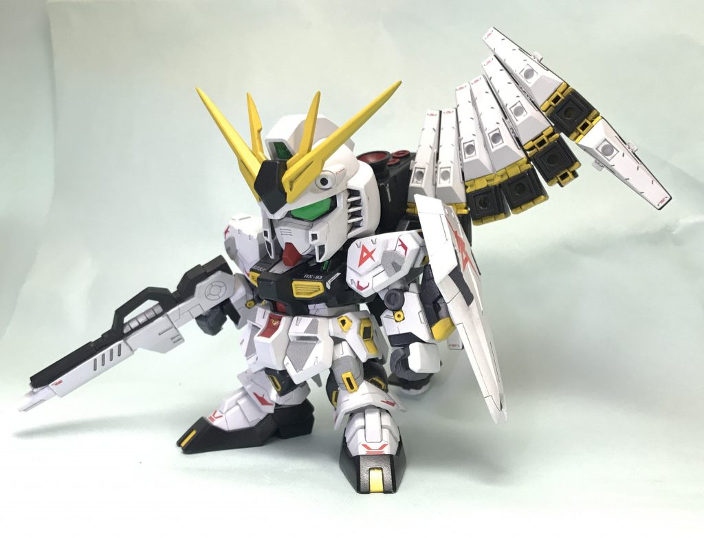 BB戦士 νガンダム スパロボ戦闘風ディスプレイ–5枚目/制作者：わんたろー