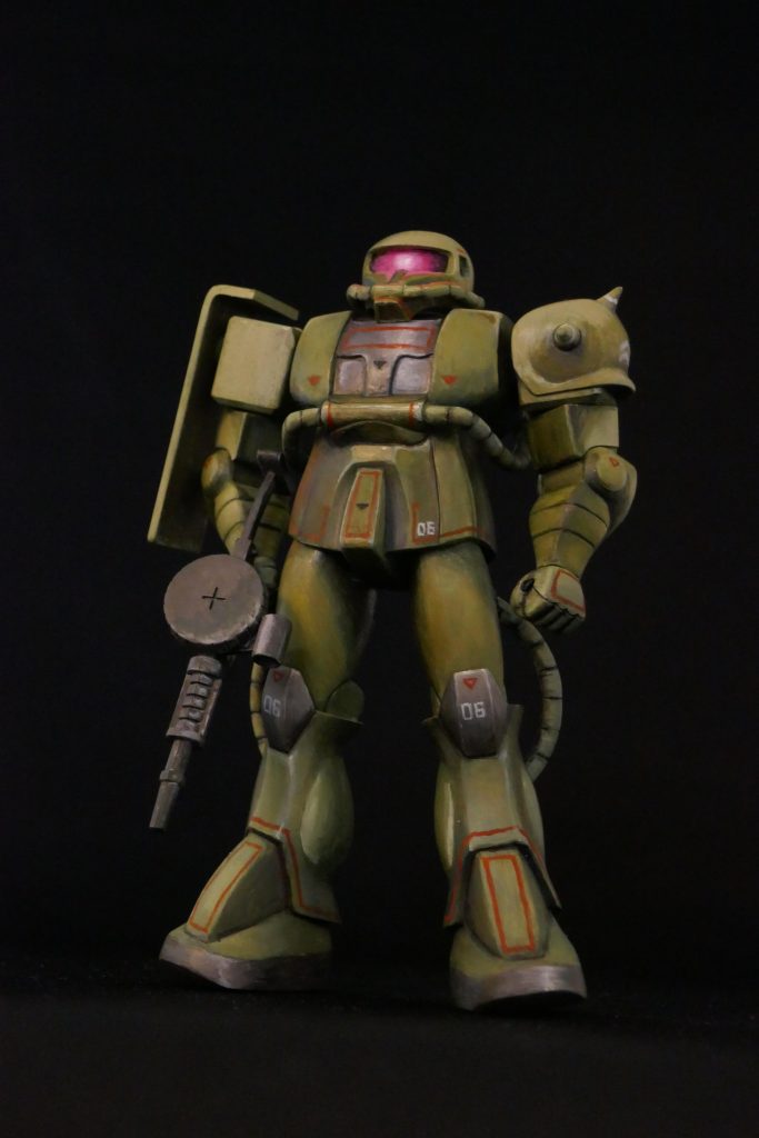 今回は無改造で仕上げてみました。中々良く出来たなと思っていて旧キットイコール改造ありきの風潮がありますが、そのままでもしっかり満足のいくものが出来たと思います。今後も無改造はシリーズ化して楽しみたいと思います。