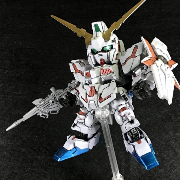 SDガンダムユニコーン SDEX ユニコーンガンダム｜dopeさんのガンプラ作品｜GUNSTA