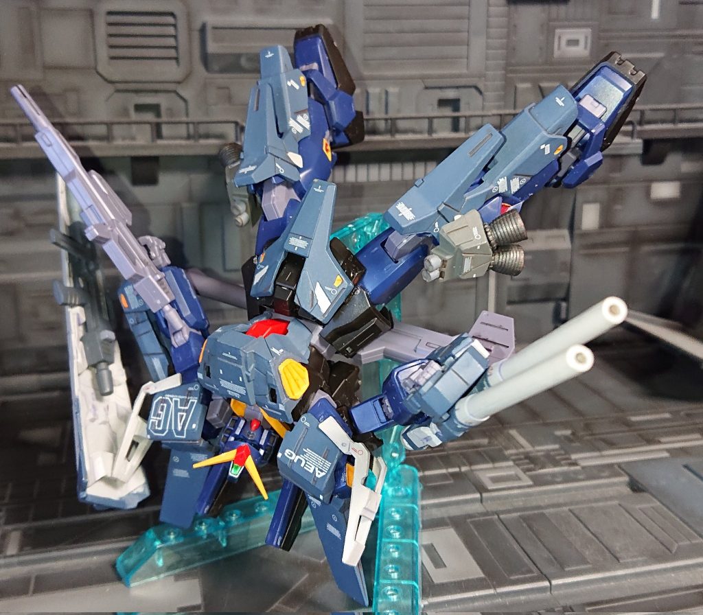 スパロボ30の戦闘シーンであった逆さ撃ちFAマークⅡスパロボ初参戦！ 