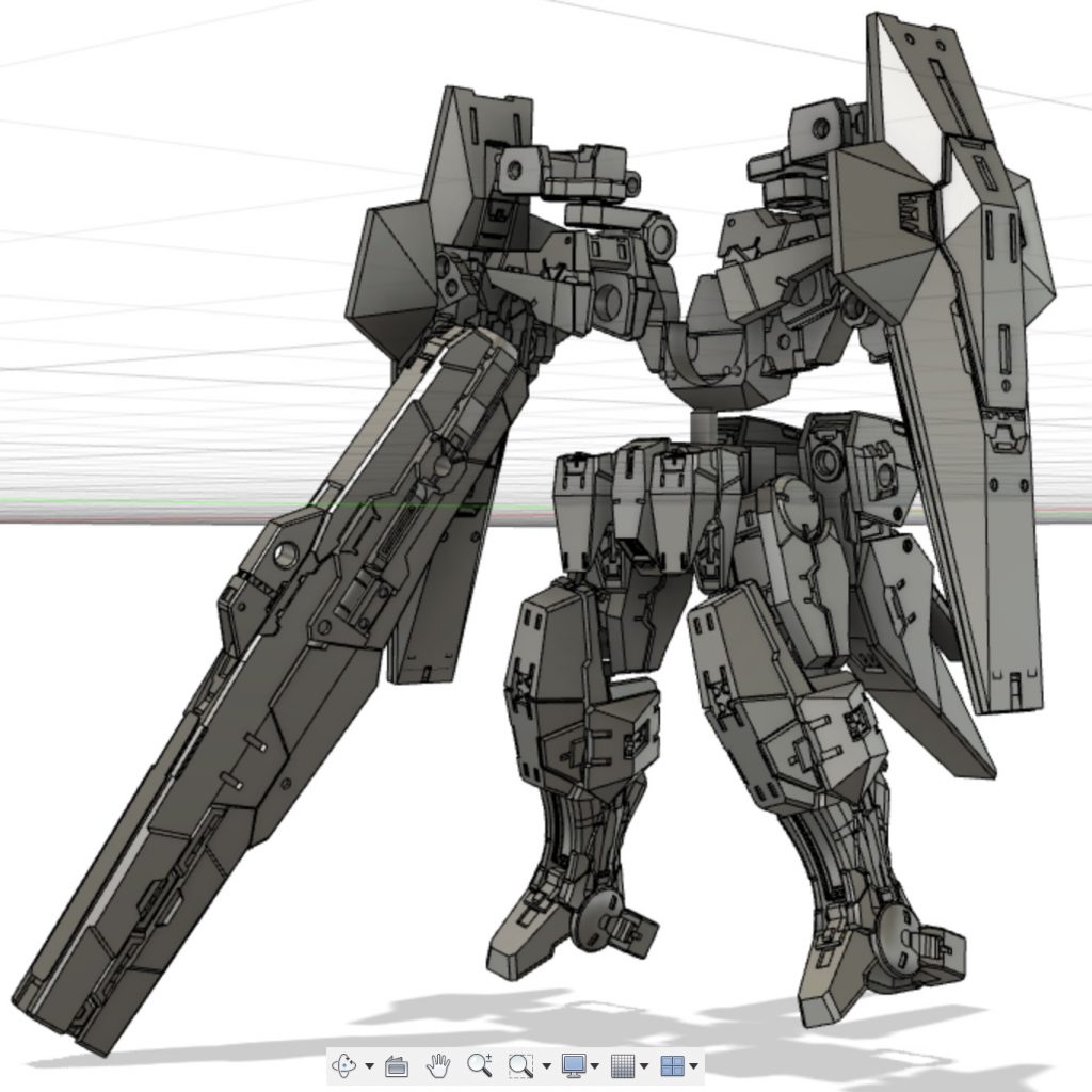 ガンダムデュナメスリペアIII–5枚目/制作者：シモンぬ