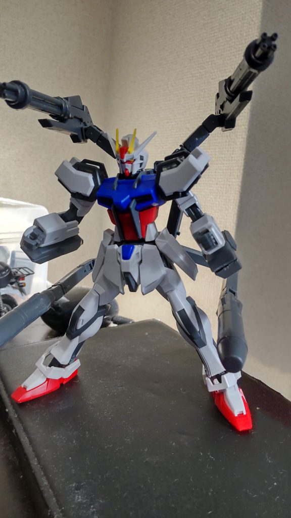 塗装前の素組の状態です。