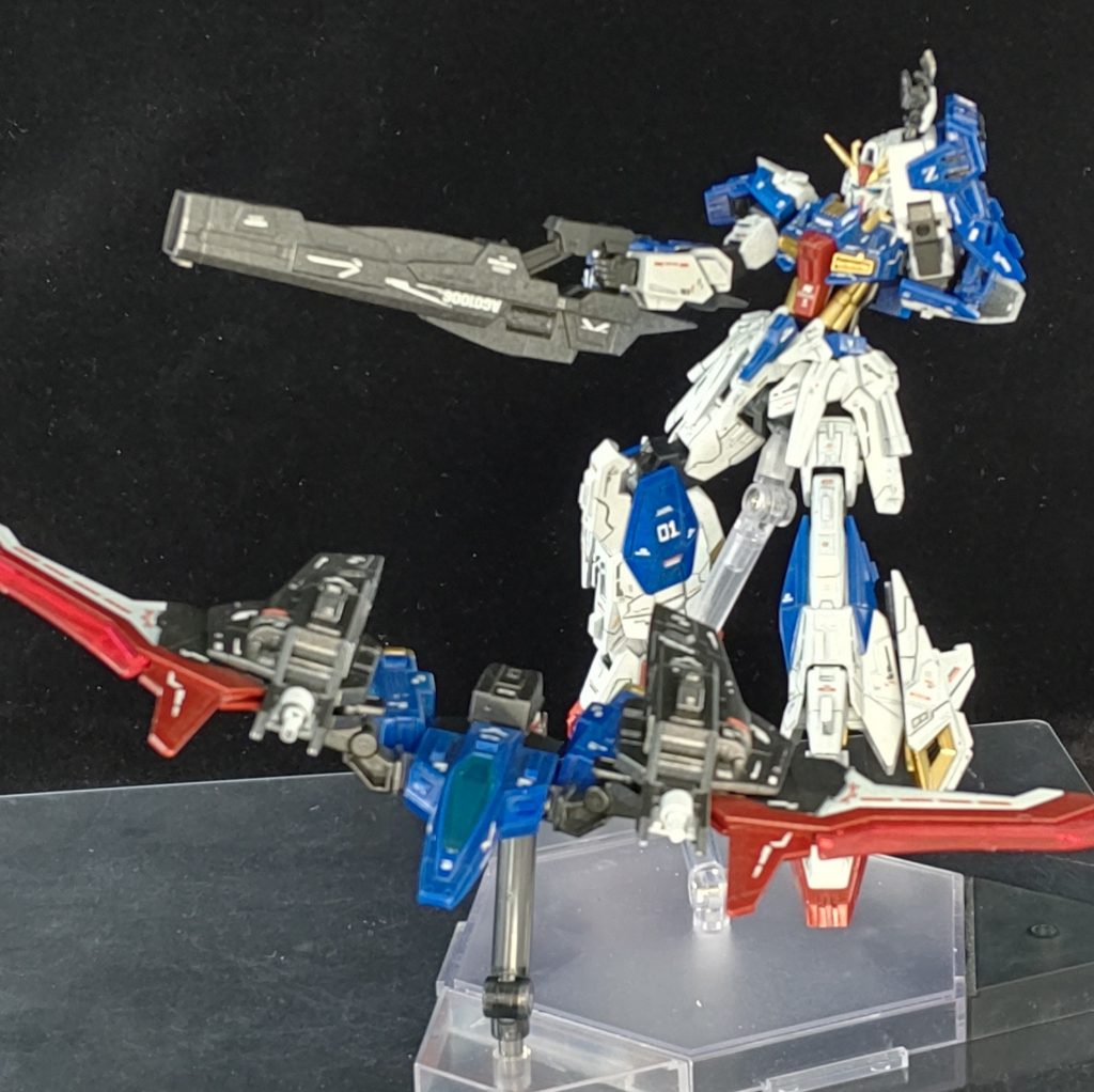 武装5 コアポット(本機オリジナル)オマージュ元はジャスティスガンダムです