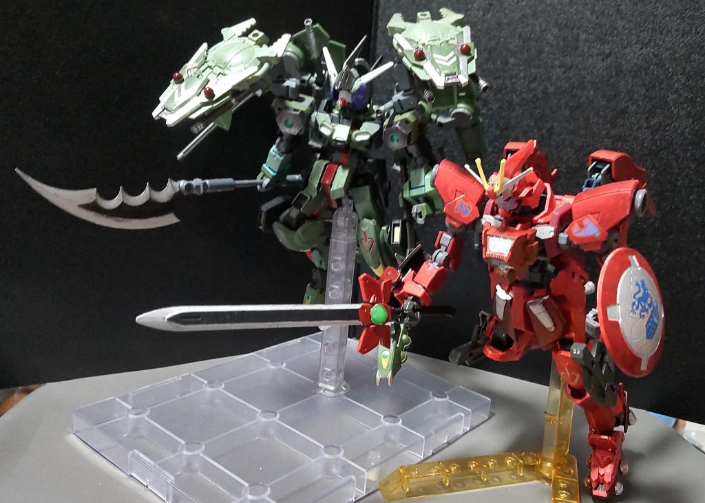 ゼパルは強襲接近型で、どの距離でも対応出来るエリゴールは指揮官型になるのかな。