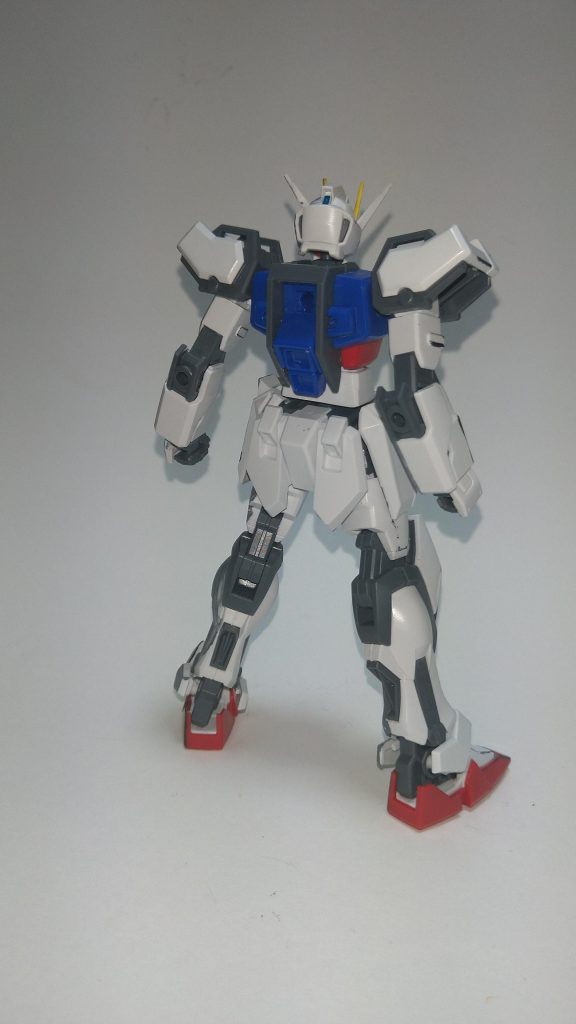 後ろは塗装してないのでそのまんま。特につや消しなどはしていません。