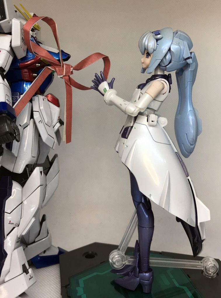 MGなら劇中サイズにぴったりでした。