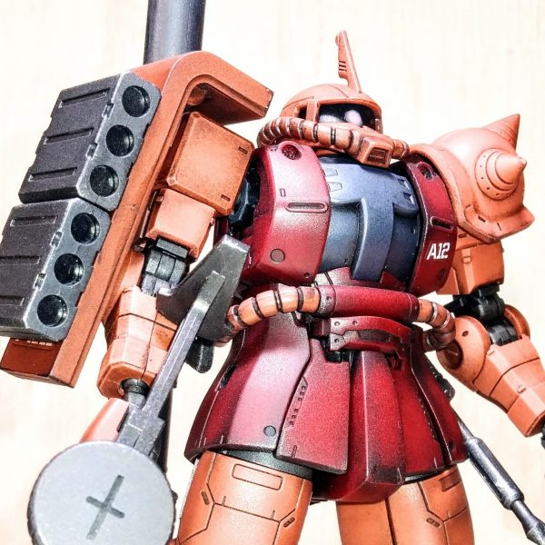 HG シャア専用ザク ジオンの赤いやつ