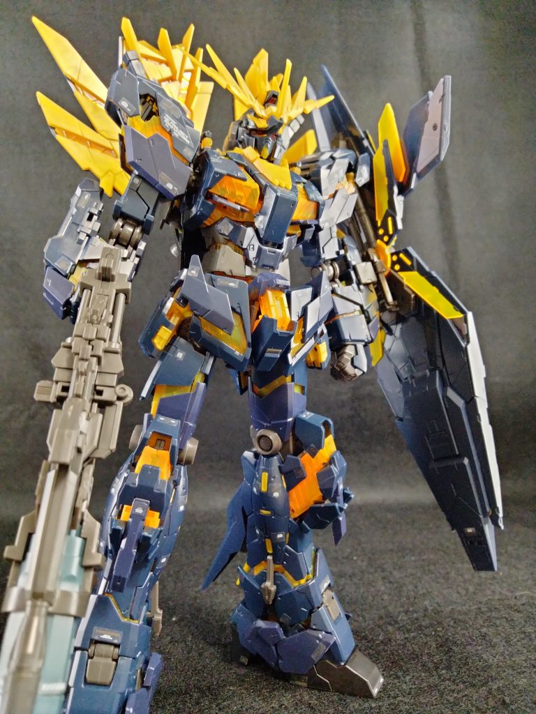 つや消し前です。これはこれでアリですが、リアリスティックデカールが浮いちゃう感じがしました。