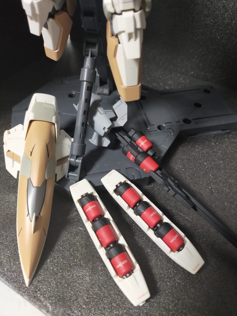 付属の装備たち。