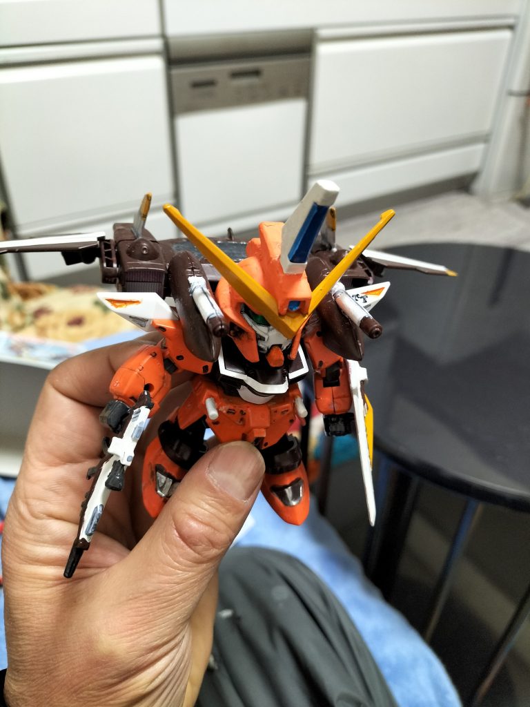 バックパックの変形