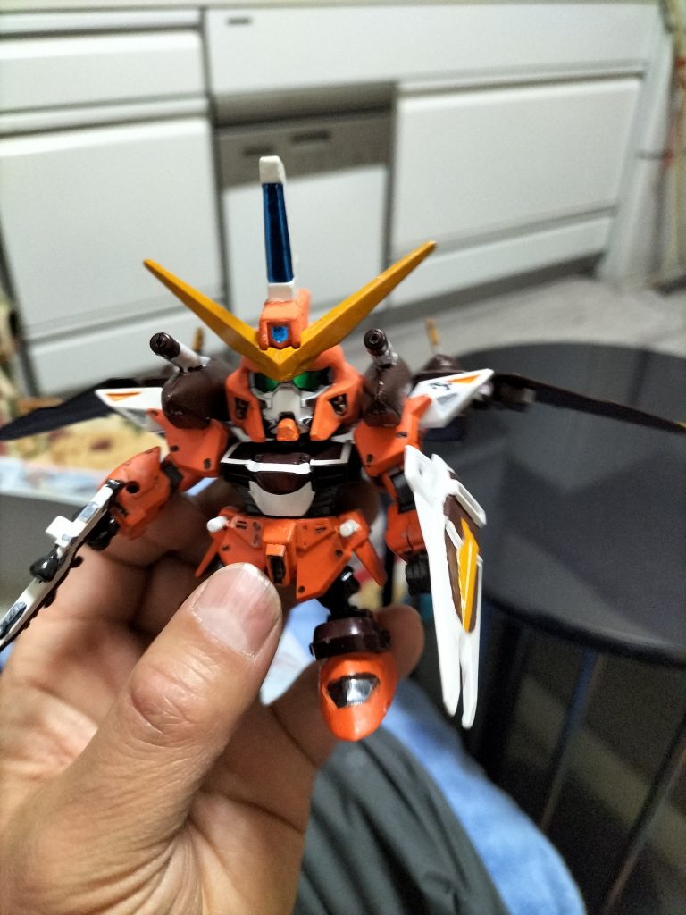 艶消しオレンジのSDジャスティス–5枚目/制作者:tsuyochaXXX