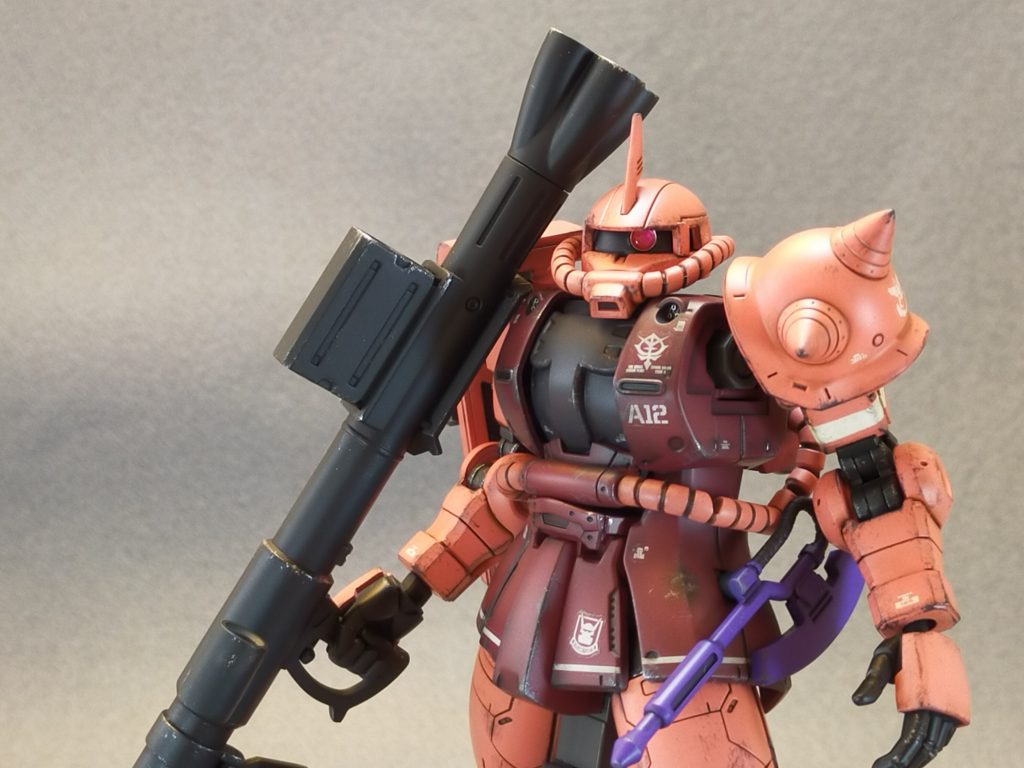 HG シャア専用ザクⅡ THE ORIGIN–3枚目/制作者：サイキックNo.9999