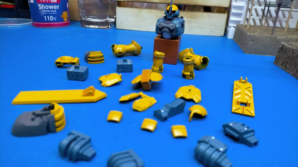 HGUC　ヅダ　オリジナルカラー–2枚目/制作者：craftsMAN