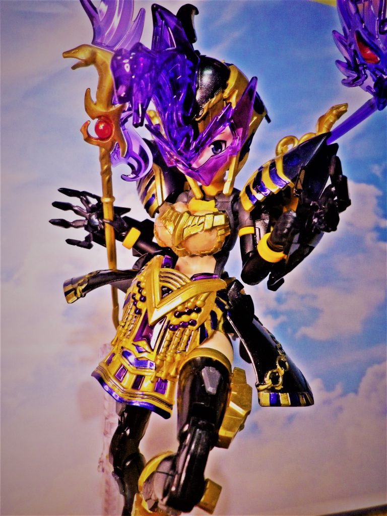 こちらはフェイスマスクを付けた仕様で仮組の際はここまで良くなるとは思いませんでした(笑)