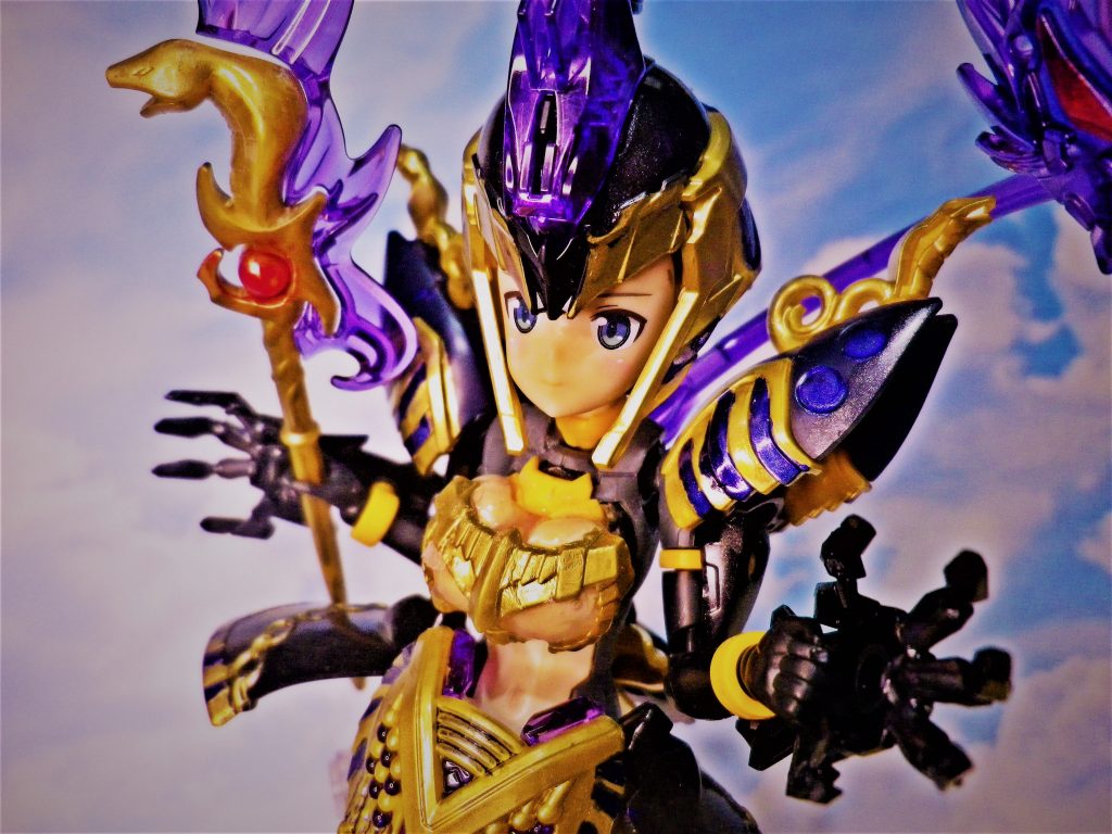 本来はリシェッタヘッド(ダークマスクVer)のメインにする予定でしたが?改修して?いるうちにこちらがいい感じになってしまってメイン画像でお披露目となりました(笑)こちらはフェイスマスクを付け無い仕様です。