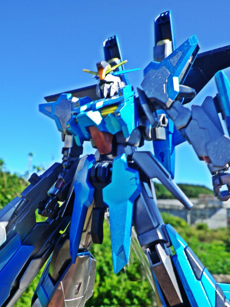 硬派だった頃のgtarouの作品その４　メインはＡＺガンダムです。–2枚目/制作者：gtarou