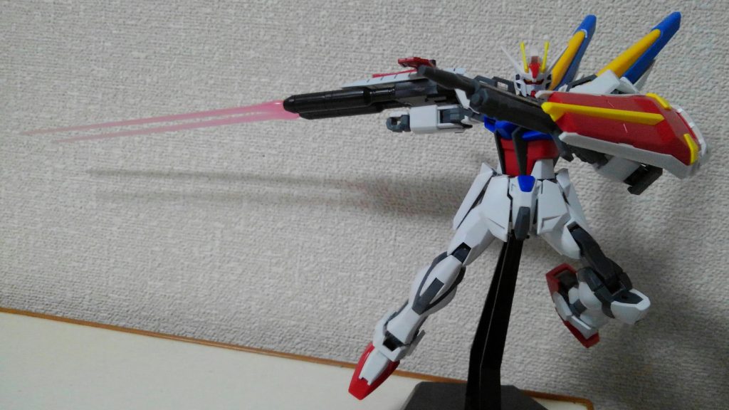 残しておいたサーベル刃でダブルビームサーベルモード