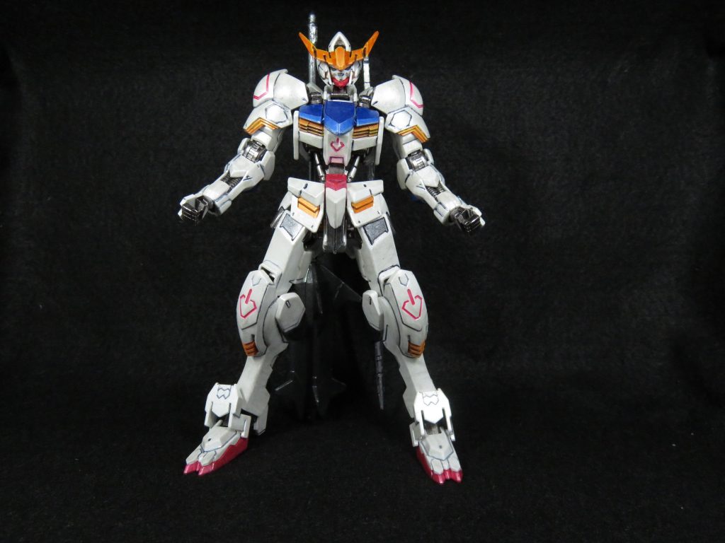 HG　ガンダムバルバトス　チタニウムフィニッシュ風–2枚目/制作者：Gタクヨ