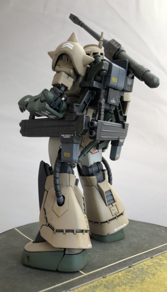 バックパックは旧キットMSVより小型化されていますがこれはこれで良きかと。