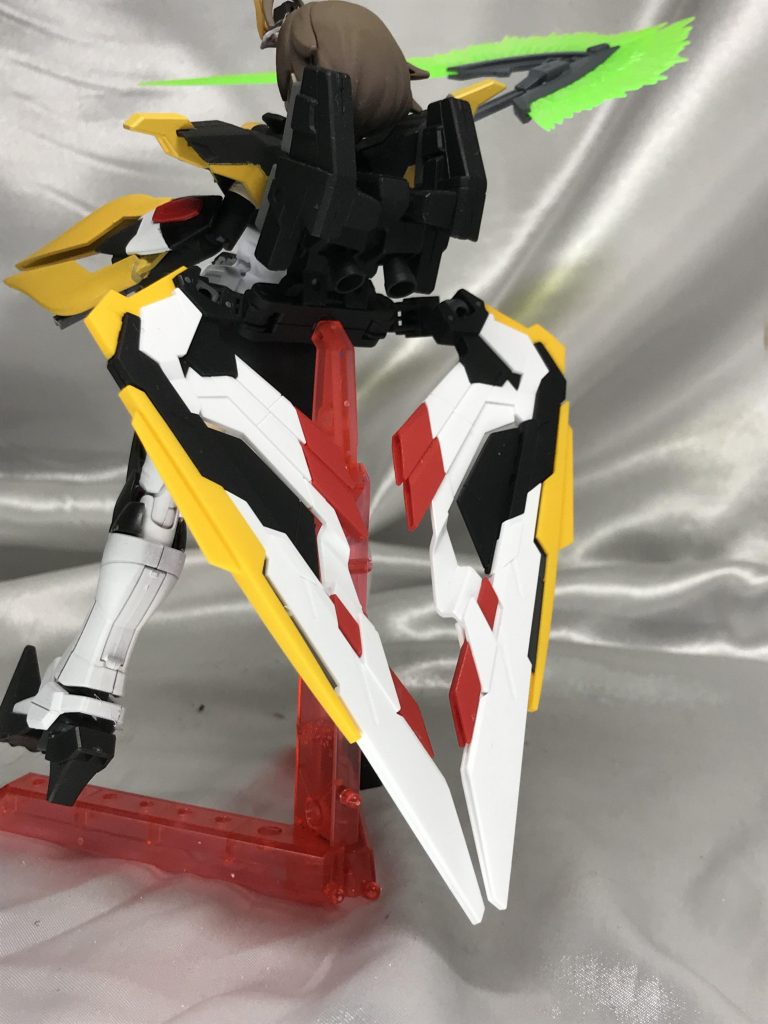 設定とちょっと違いますが、一応ルーセットは収納形態に出来ます。