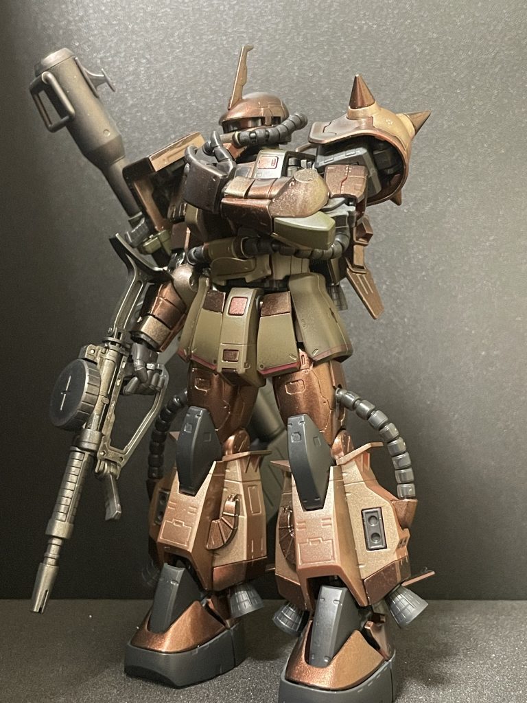 高機動型ザクII R-1(ガルマカラー)–2枚目/制作者：@cigar_in