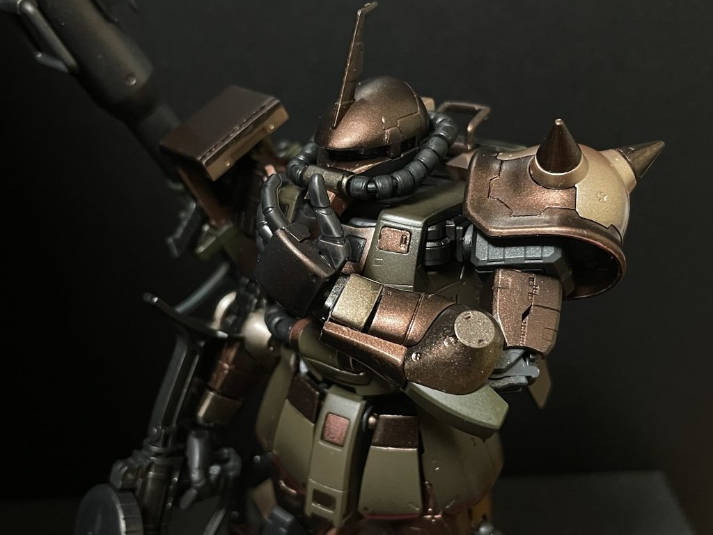 高機動型ザクII R-1(ガルマカラー)–3枚目/制作者：@cigar_in