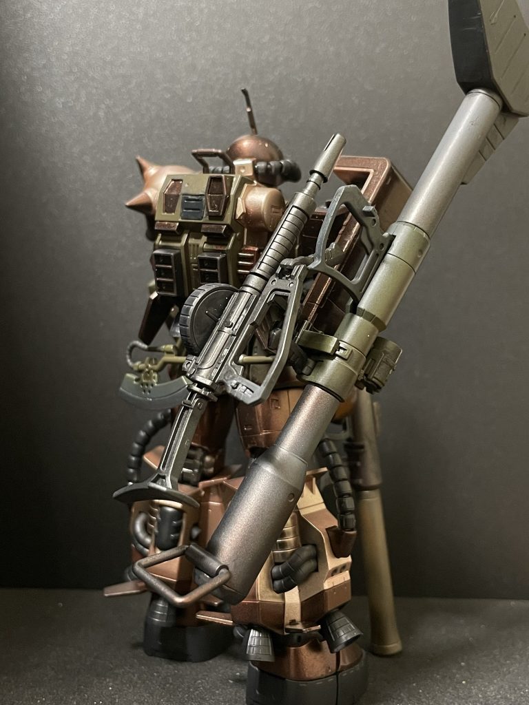 高機動型ザクII R-1(ガルマカラー)–5枚目/制作者：@cigar_in