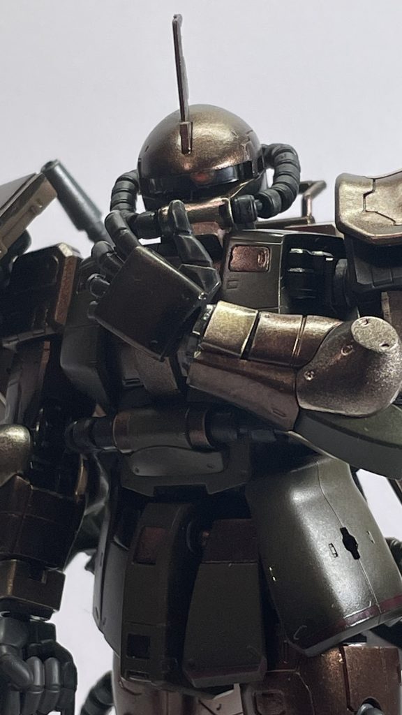 高機動型ザクII R-1(ガルマカラー)–4枚目/制作者：@cigar_in