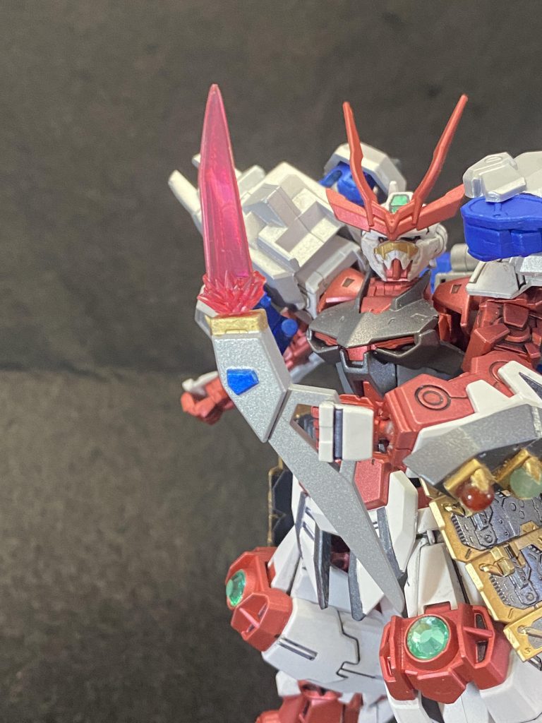 ビームブーメランもちゃんと使えます。この装備での数少ない遠距離武器です。ただ、アーマーが大きくて手が届きません(笑)。