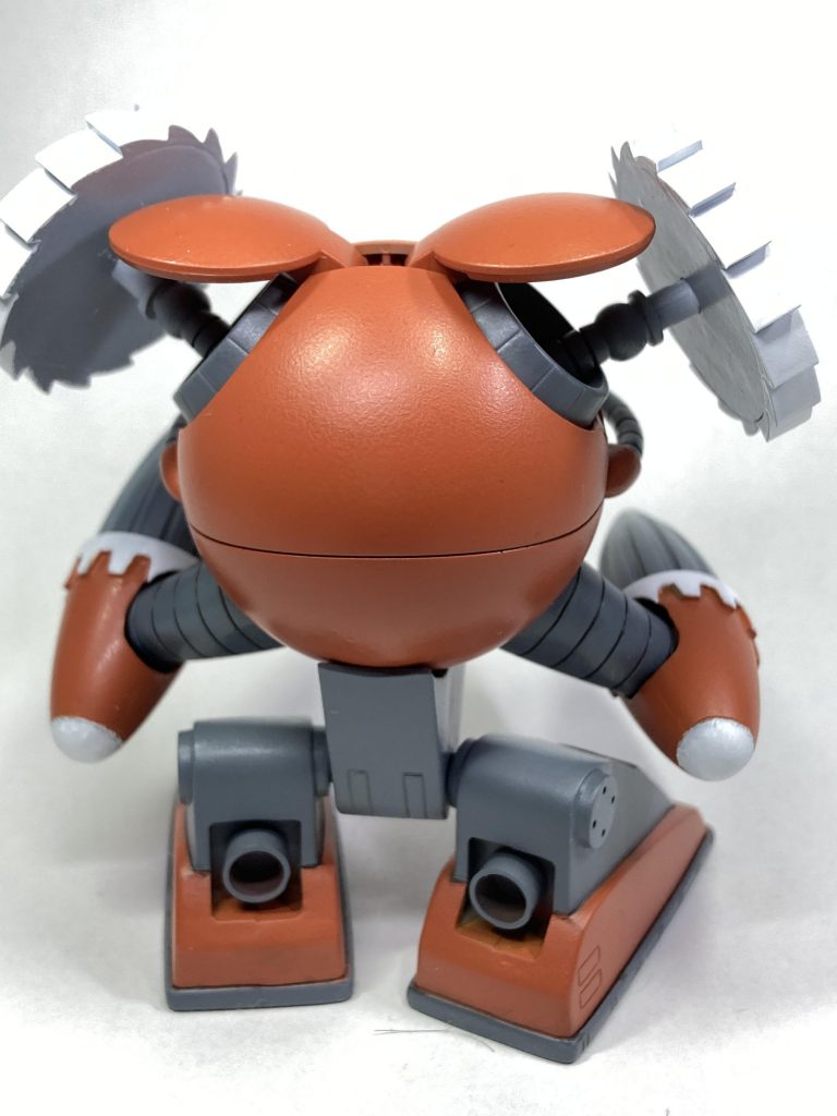 バックショット、特に何もないです元のアッグはどうやら足が開かないようですが、ポールジョイントにして少しだけ開けるようにしてあります可愛さが3ポイントアップ