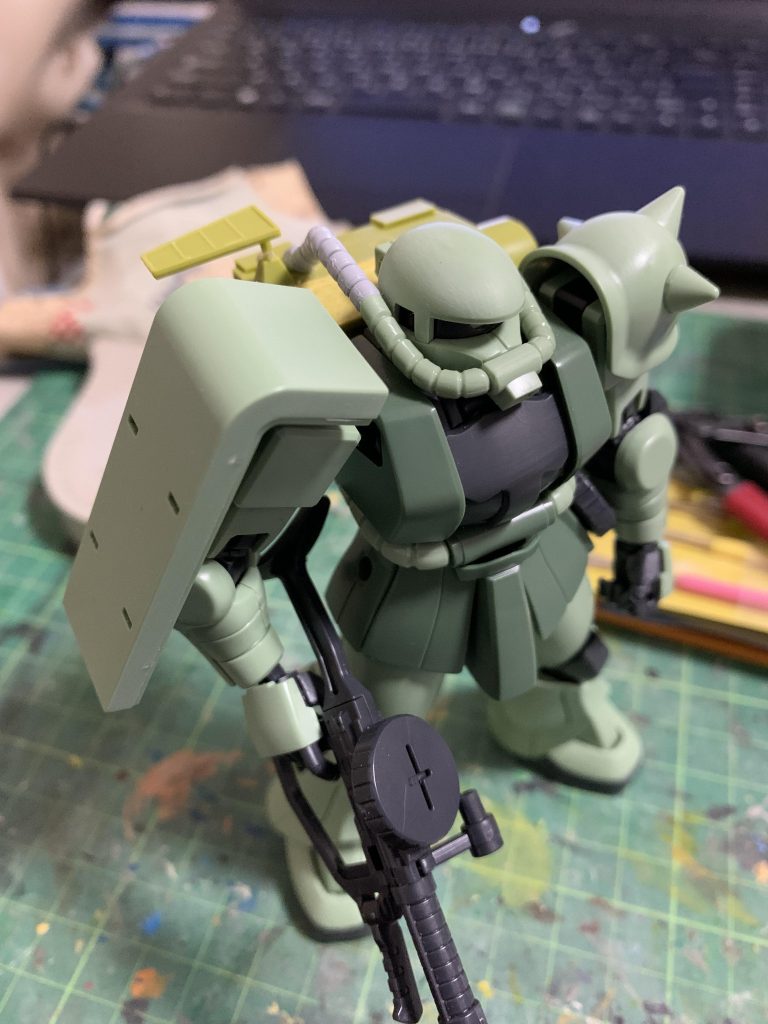 製作途中の画像を何枚か。