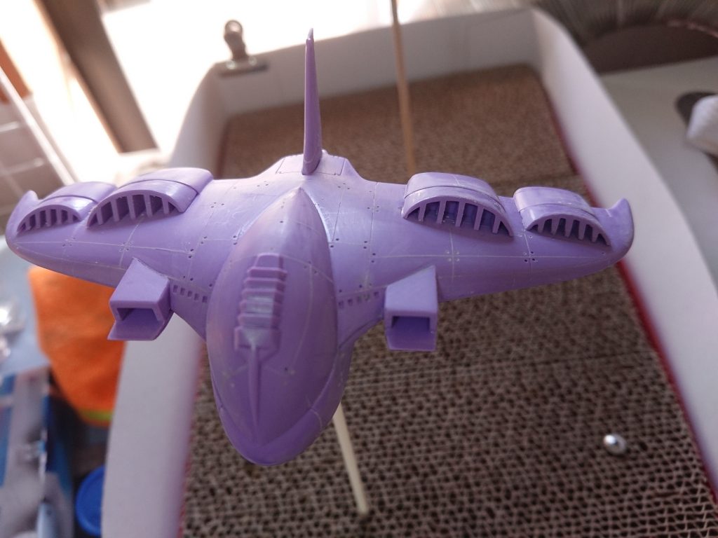 制作途中のガウ その1