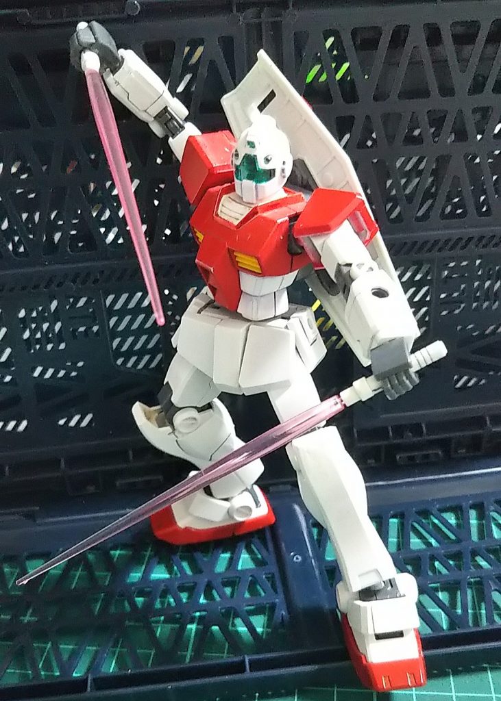 二刀流!肩がBJとなったり肘が二重関節となったリヴァガン上半身、よく動く下半身(GMII)のおかげで表情がだいぶつきやすくなってると思います。