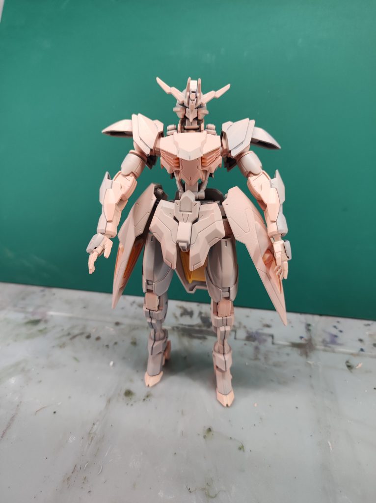 捨てサフはピンクでこの後、なかなかピンクが消えきらず難儀しました。