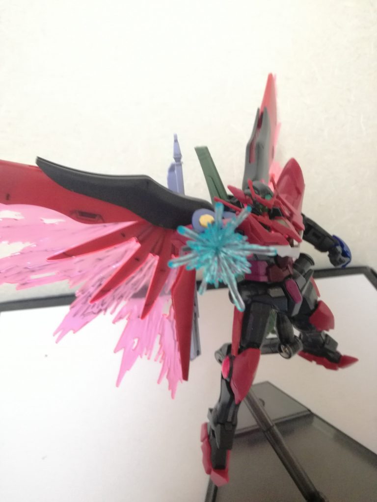 GNパルマフィオキーナ掌部ビーム砲GNドライブのエネルギー支援を受け.......以下略