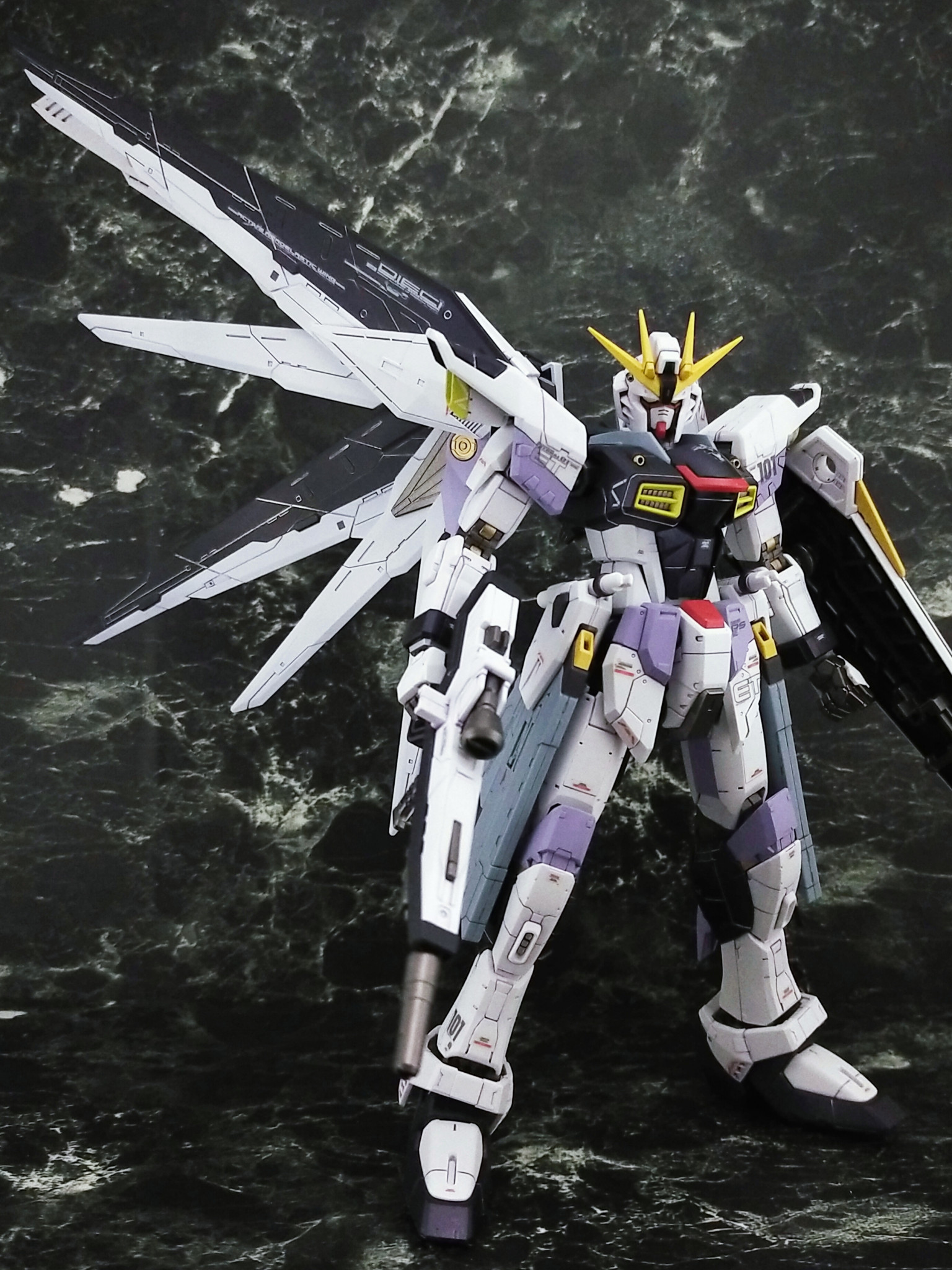 フルメカニクス フリーダムVer.WHITE｜永遠の蒼さんのガンプラ作品