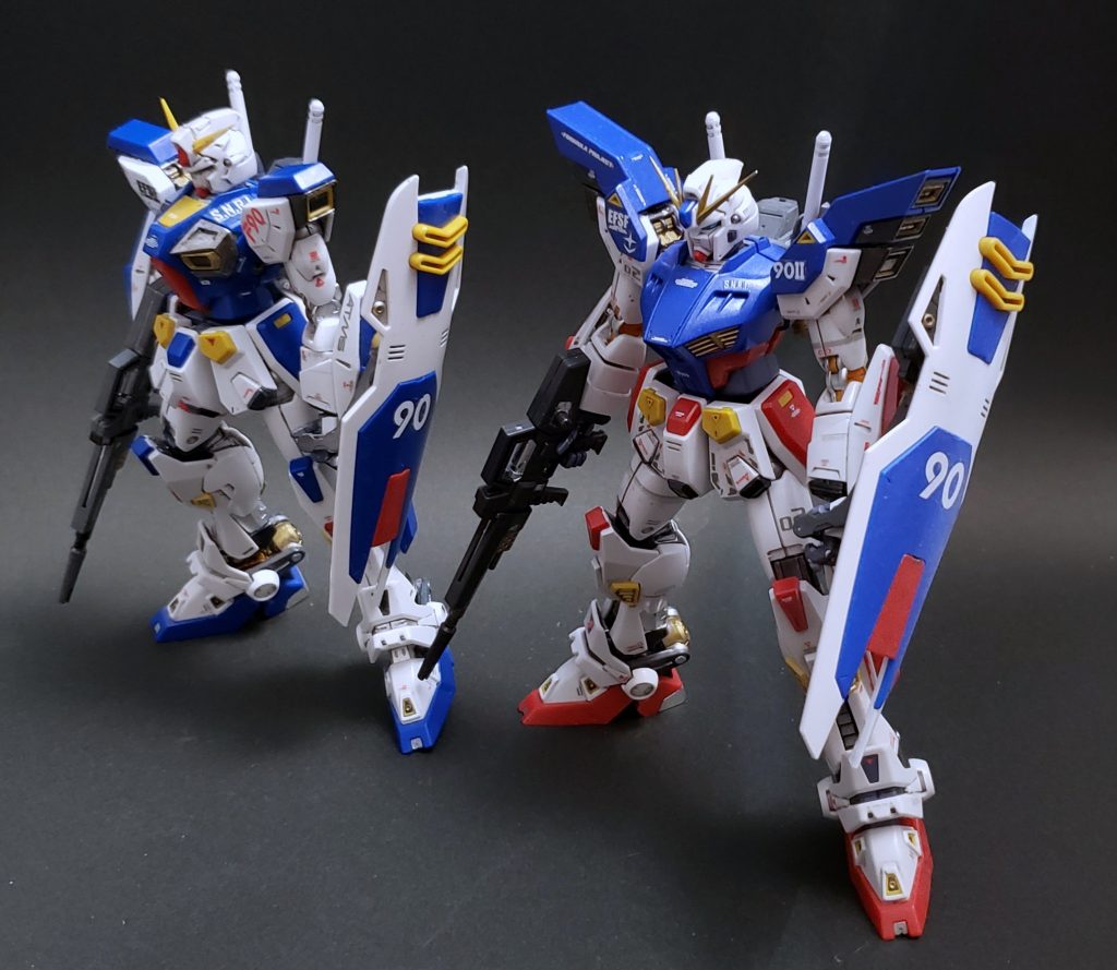 1号機とツーショット！スタンダードな1号機と次世代機っぽい2号機、それぞれ別な魅力があってどちらも大好きです！