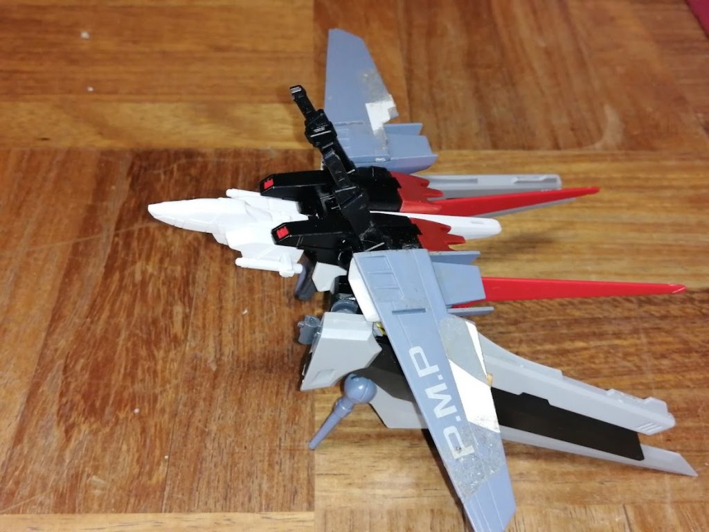 エールストライカーの翼が折れてたのでオリジナルストライカーに改造しました