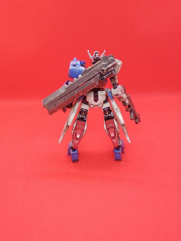 背後から　シンプル