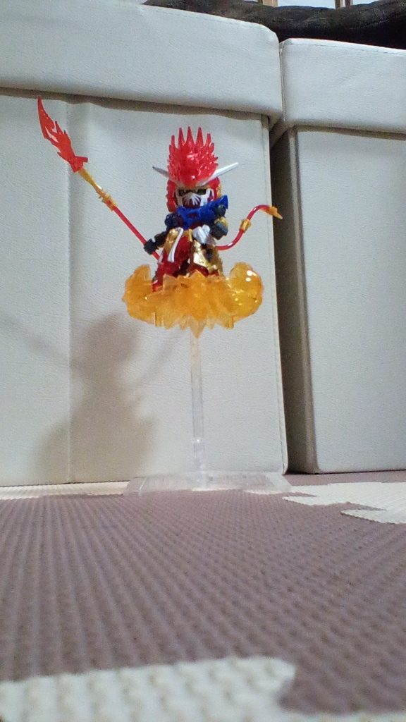 金斗雲に乗った悟空インパルスガンダム