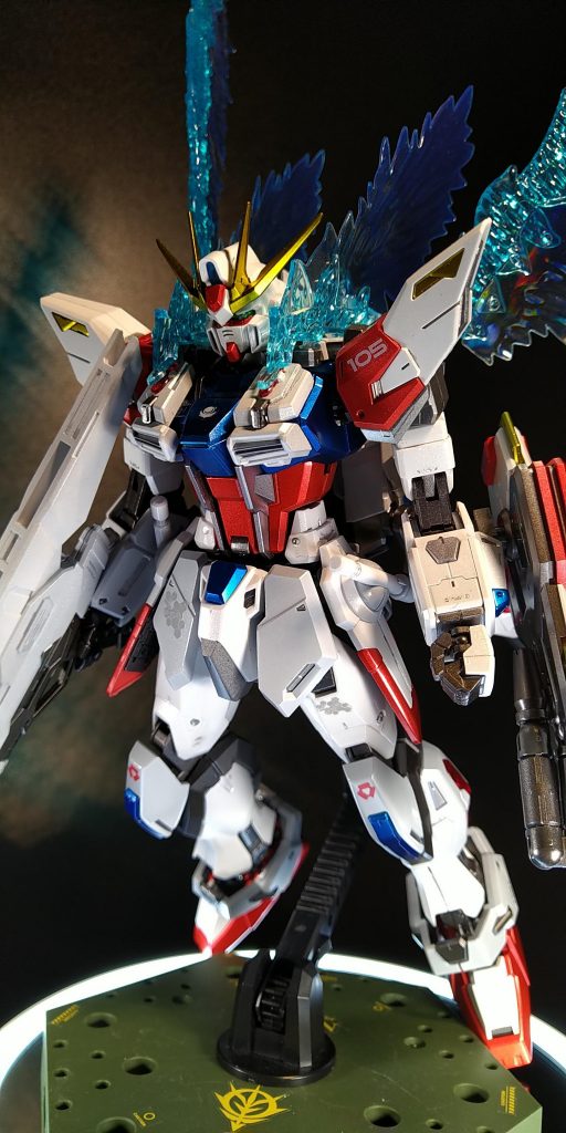 付属のシールのみ使用 ゴールド部分はシルバー下地のクリアイエロー塗装です