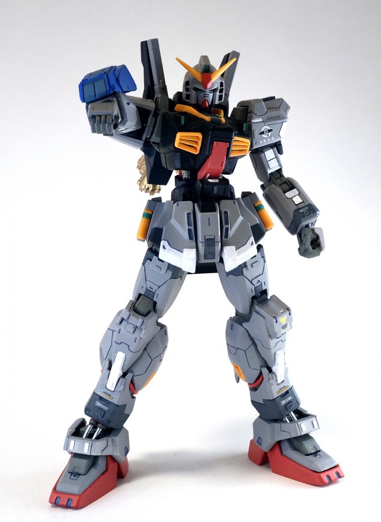 アレックスのガトリングの照準システムがインストールされている。