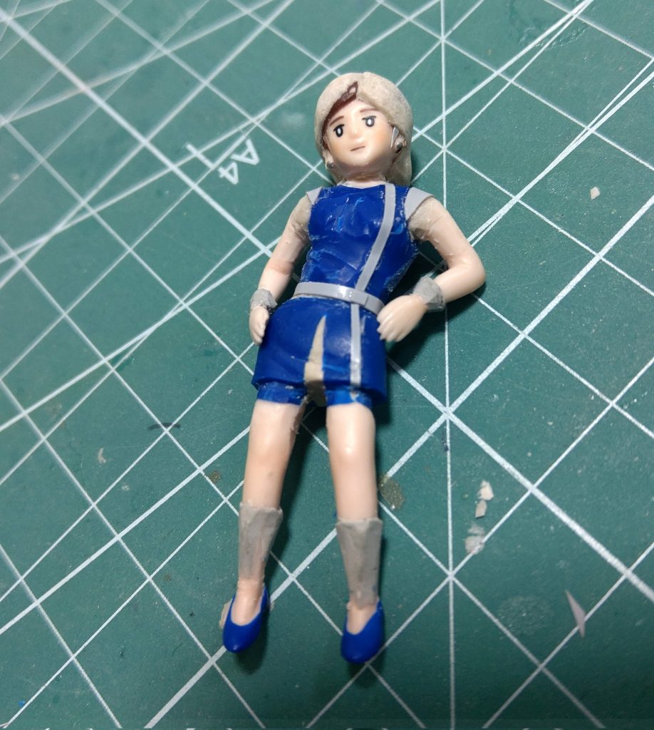 エマさんはコップのフチ子さんの3体融合召喚。