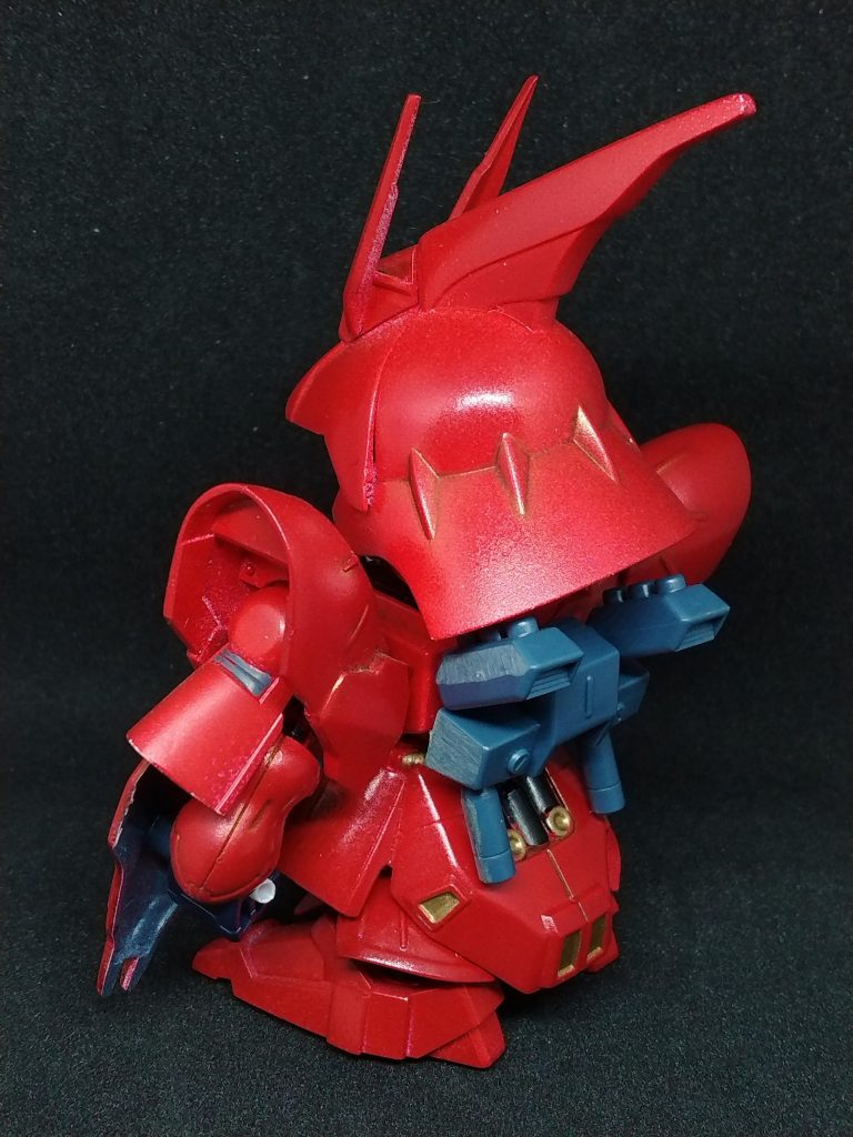 バックパックや武器はＧジェネのものをポン付け。製作から10年以上経つにもかかわらず、今日に至るまで塗装していなかったりι