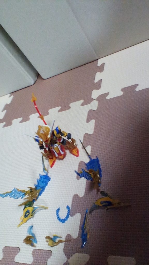 沙悟浄インパルスガンダムのパーツ