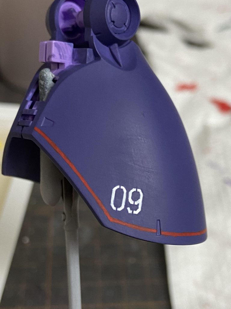 ライン描いて～数字描いて～