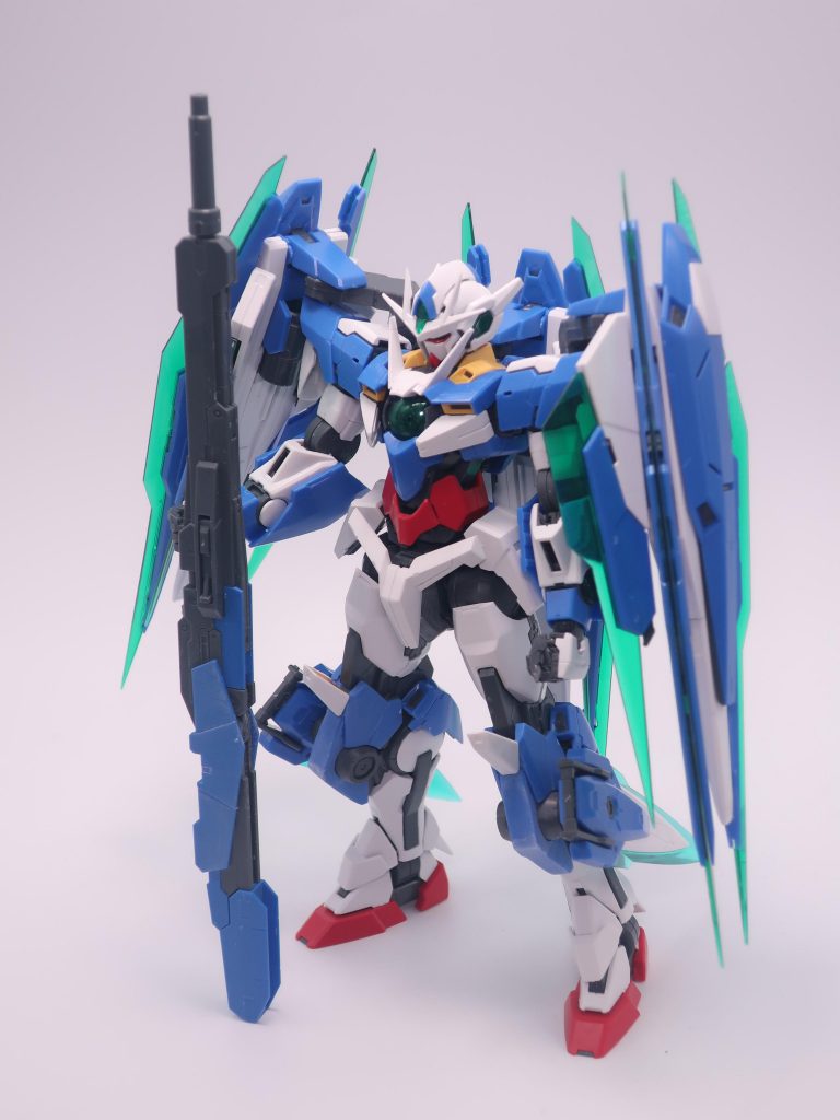 塗装前で同じポーズ。